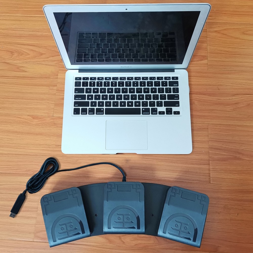 3 Triple ABS Foot control Pedals USB Switch for Game; Education;computer etc.