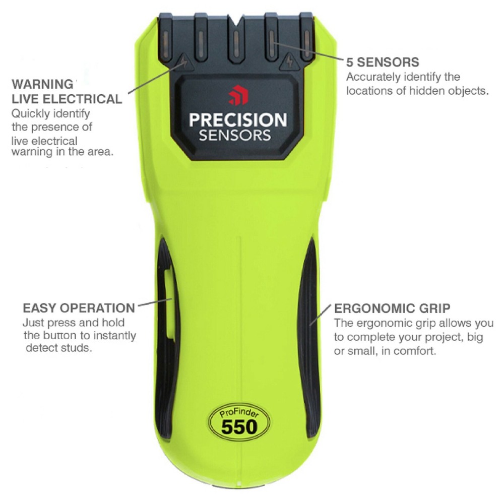 Precision Sensors ProFinder Professional Stud Finder Made in USA