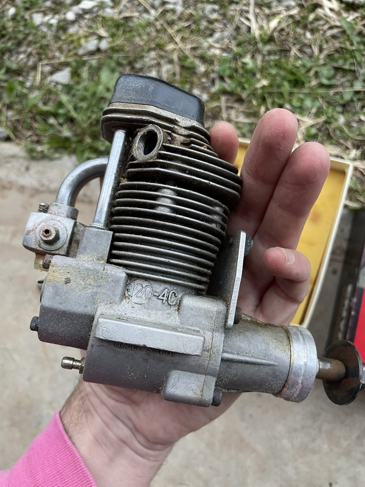 ENYA 120-4C FOUR STROKE REMOTE CONTROL MODEL AIRPLANE ENGINE POWERHOUSE
