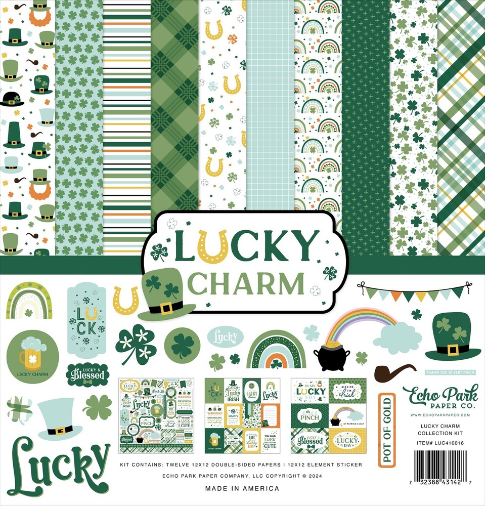 Lucky Charm Echo Park   Collection Kit