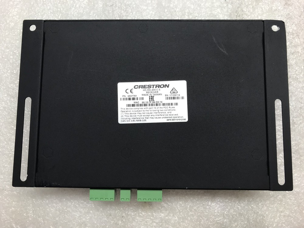 Crestron HD-MD-400-C-E HDMI Multiformat Switch And Receiver/Transmitter