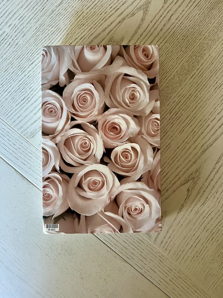 Rose Book with Hidden Storage Fake Book