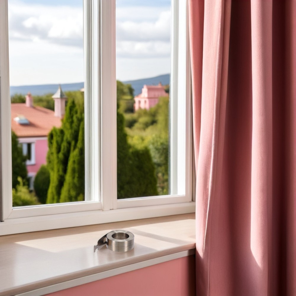 2pcs Window Coil Spring Flat Tension Spring Hardware 47x0.5" for Folding Window