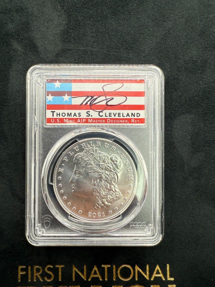 2021 CC Morgan Silver Dollar PCGS MS7 100th Anniversary Advanced Release