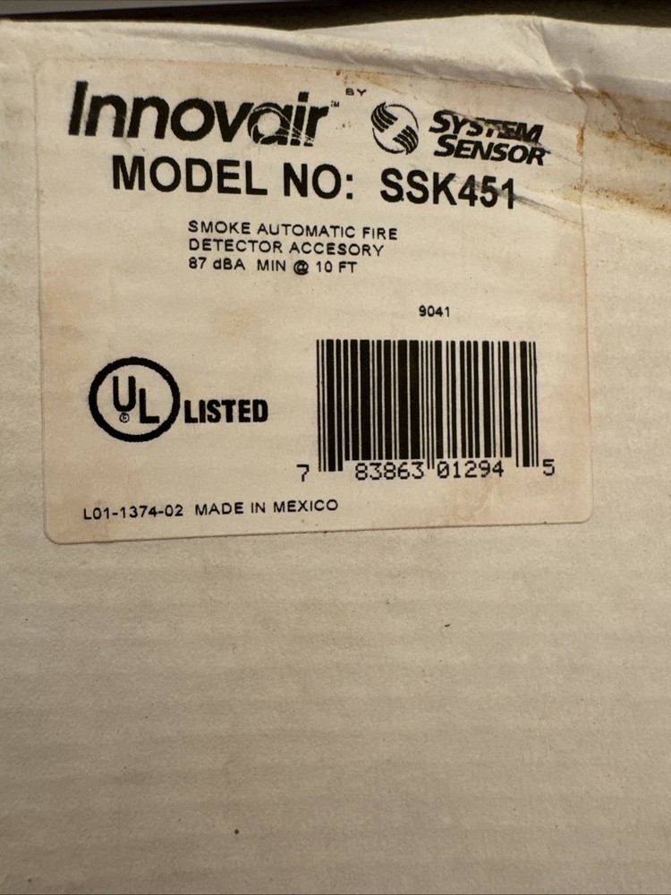 Innovair Model# SSK451