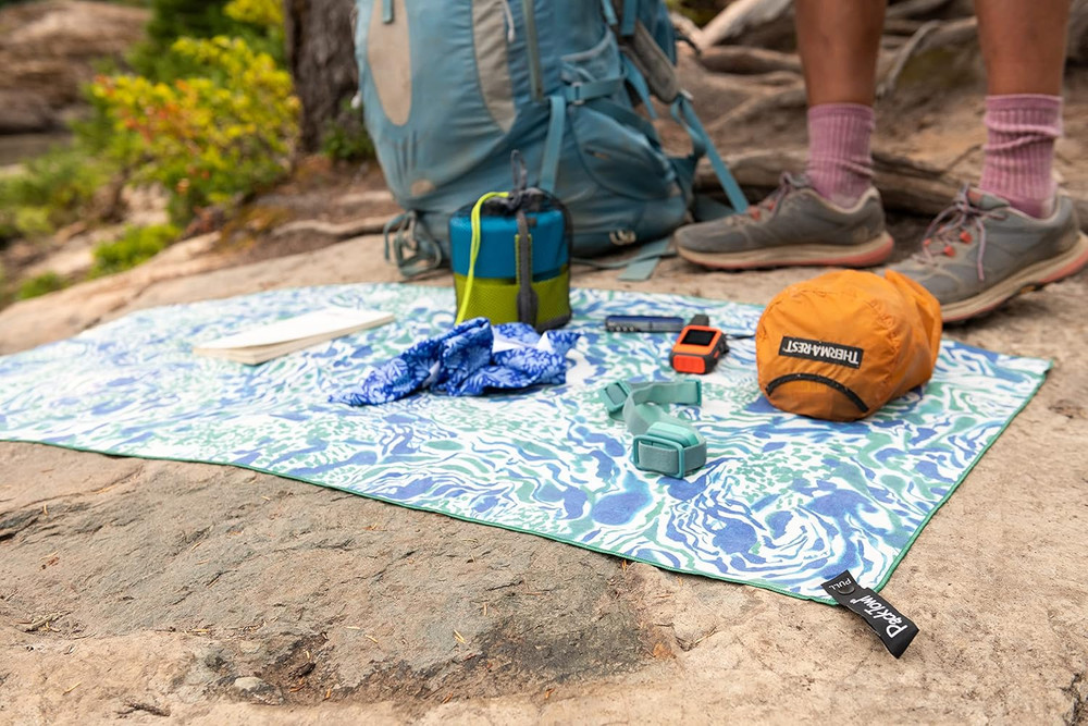 2-Person Camping Mess Kit, Blue, Green