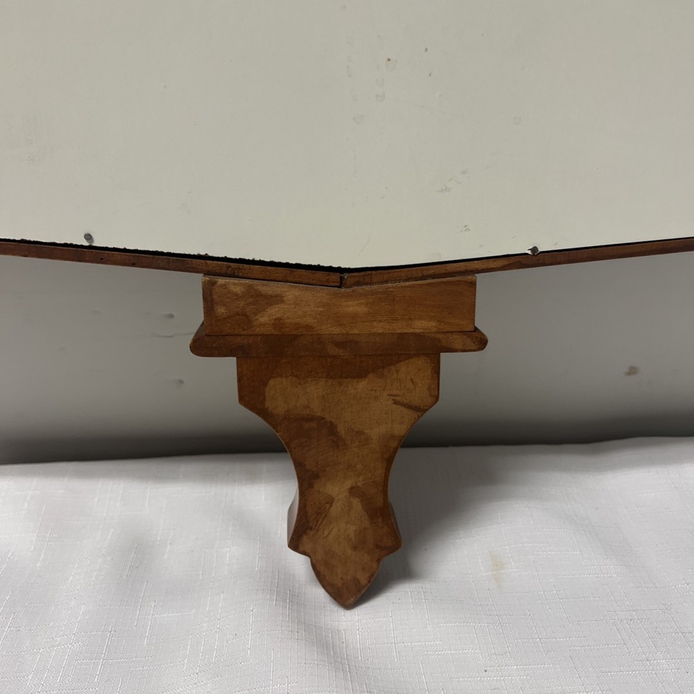 Silk Fan Painted Wood Gold Leaf (?)