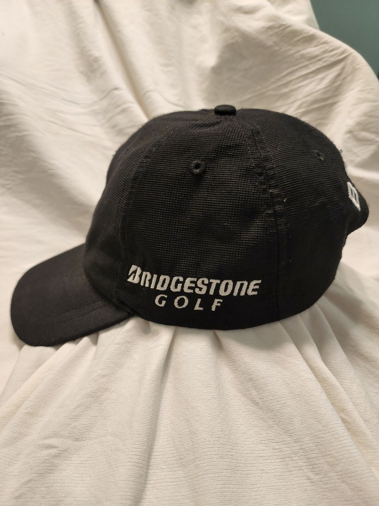 Bridgestone Golf B330 Golf Hat Strap Back Black