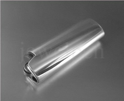 Mini Bic Lighter Case 925 Sterling Silver 2.5x6 Classic Smooth High Gloss(V1)