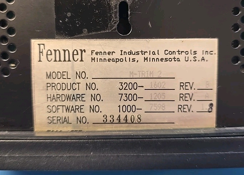 FENNER M-TRIM 2 MOTOR SPEED CONTROLLER