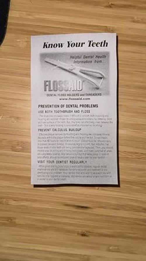 Flossaid Dental Floss Holder 4 pack