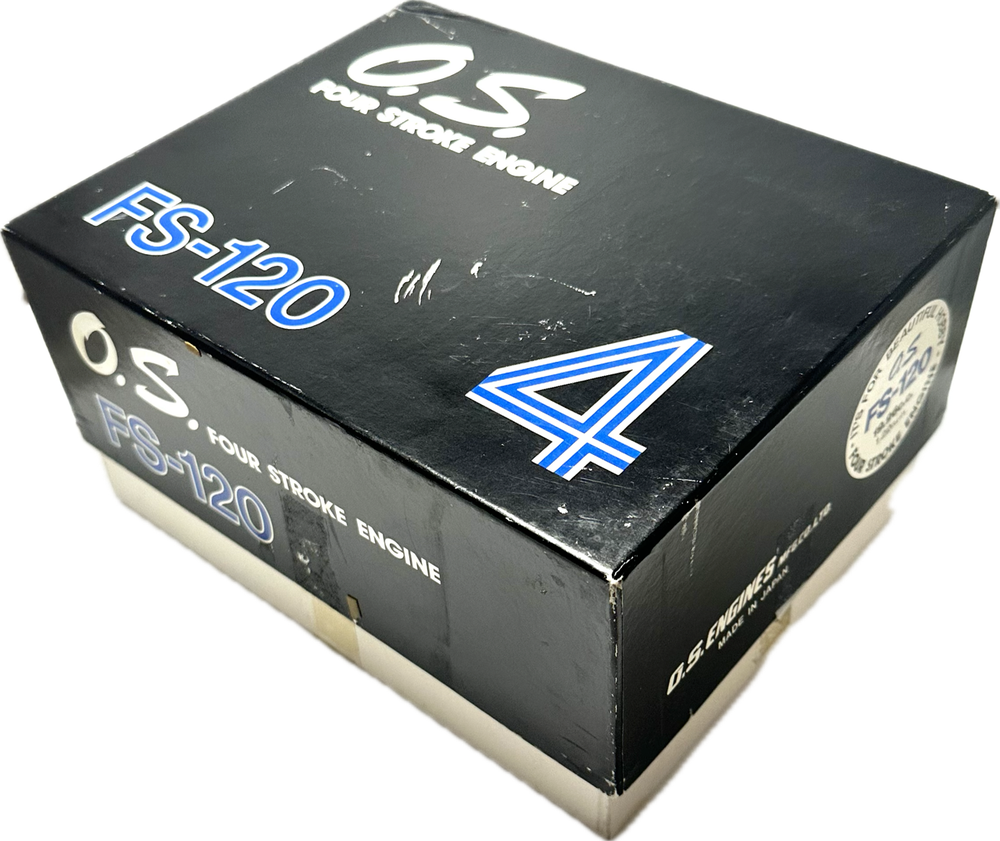 OS Max FS 120 4-Stroke Nitro Engine New in Box