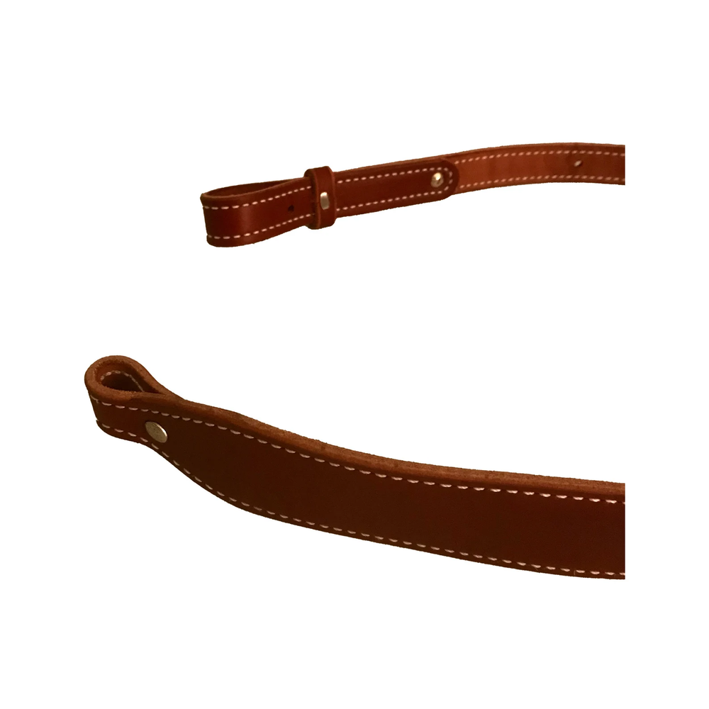 Leather Padded Gun Sling Custom Personalized Leather Strap Customized Amish Name