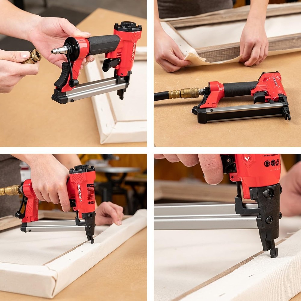 Professional Arrow PT50 Pneumatic Staple Gun - Quick, Safety-Driven Stapling