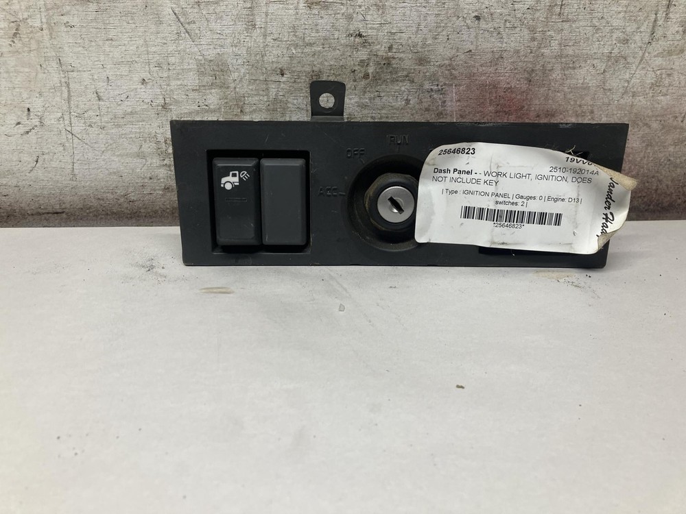 Volvo VNL IGNITION Dash Panel - Used
