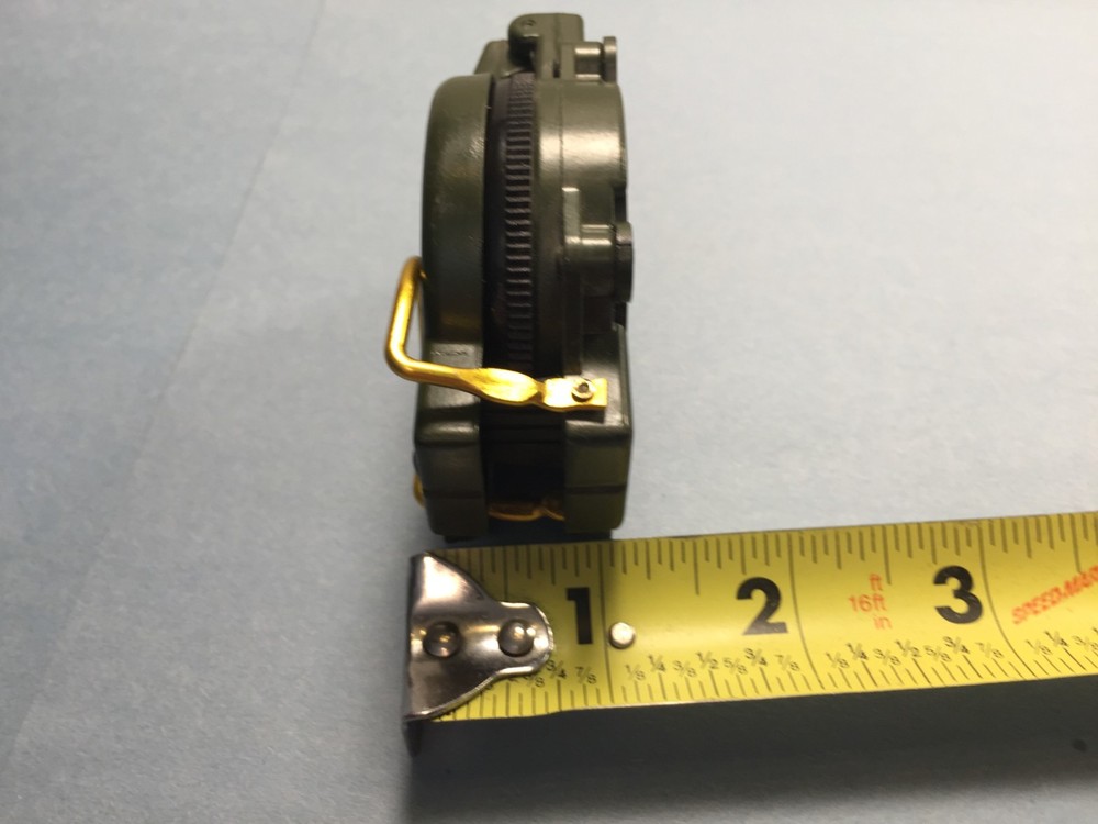 Military style plastic Compass (green)
