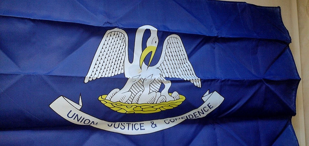 Louisiana State Flag, 3'x5'