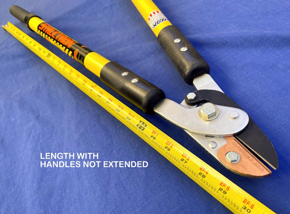 NEW ✅ STRUCTRON COMPOUND ACTION ANVIL LOPPER 24-33" EXTENSION HANDLES HEAVY DUTY