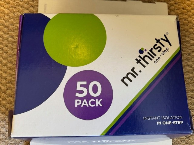 Mr. Thirsty Kit 50 pack Small plus extras