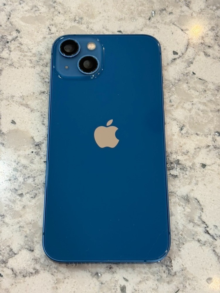 Apple iPhone 13 Back Housing BLUE Replacement OEM PULL Frame Apple Grade A