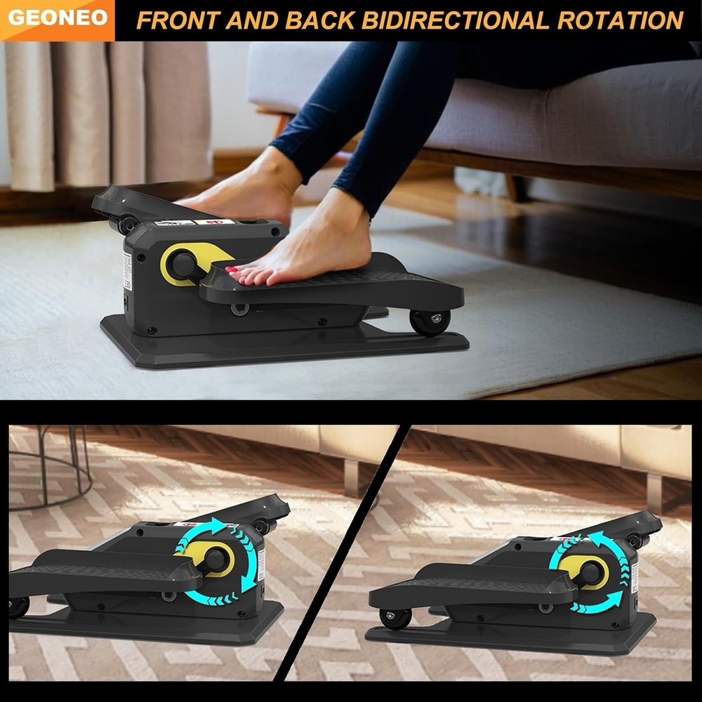 Under Desk Elliptical | LCD Monitor & Adjustable, Quite and compact