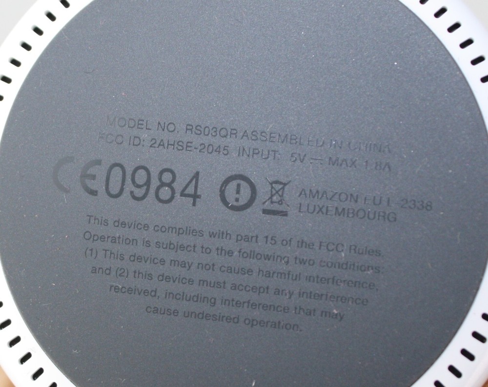 Amazon Echo Dot RS03QR Smart speaker T20