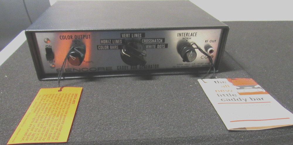 Sencore Caddy Bar Generator CG 19  Boxed