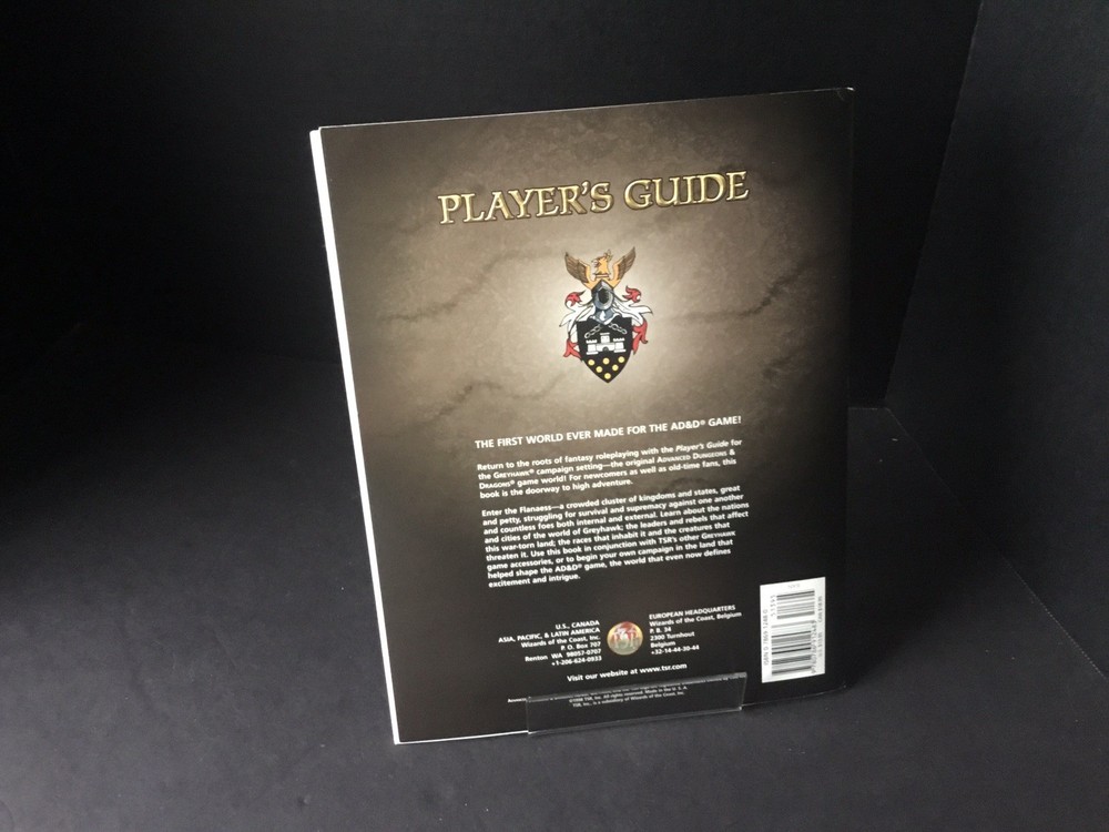 Advanced Dungeons & Dragons Greyhawk: Player's Guide - VG condition 9578