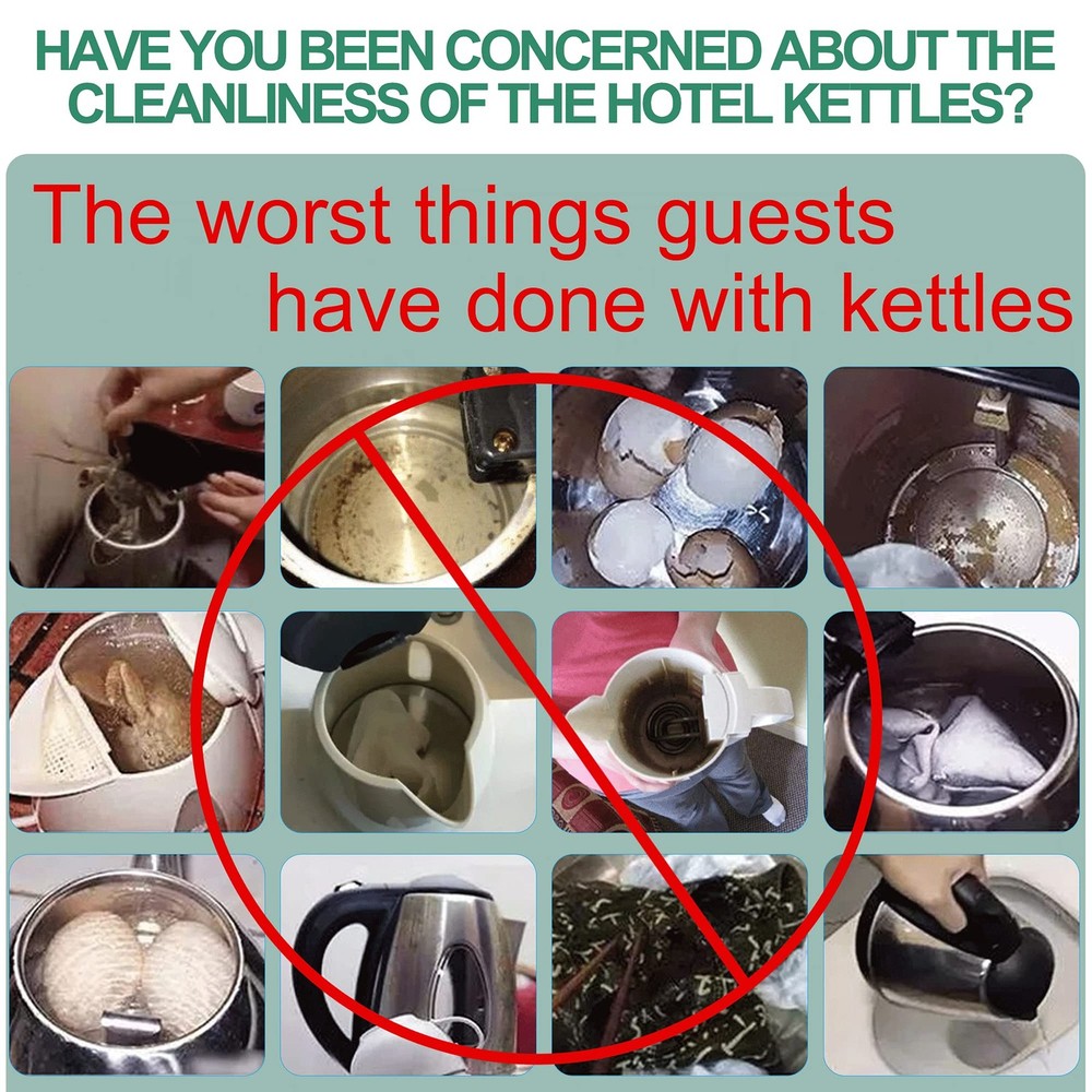 Travel Kettle Electric Small Portable Electric Kettle for Boiling Water Trave...