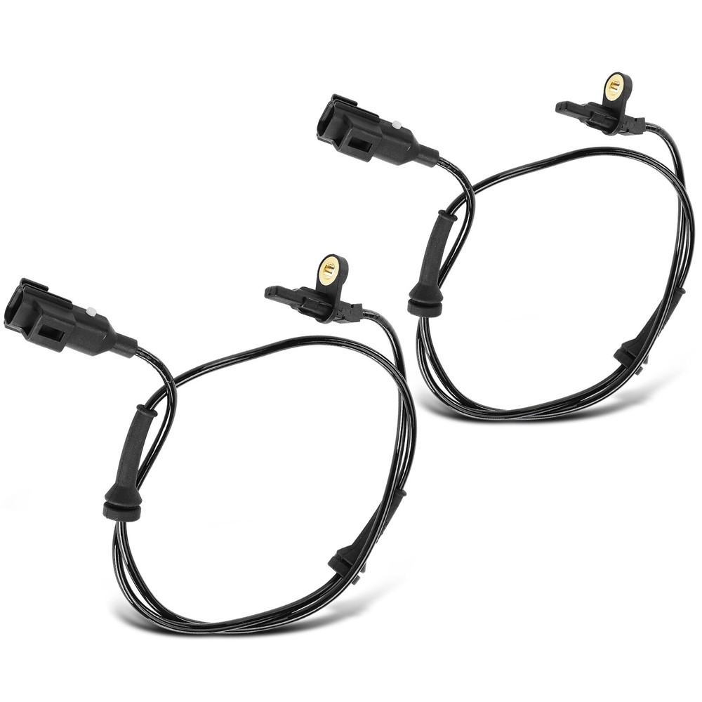 New 2Pcs ABS Wheel Speed Sensor for Jaguar F-Pace 2017 Front Left & Right Side