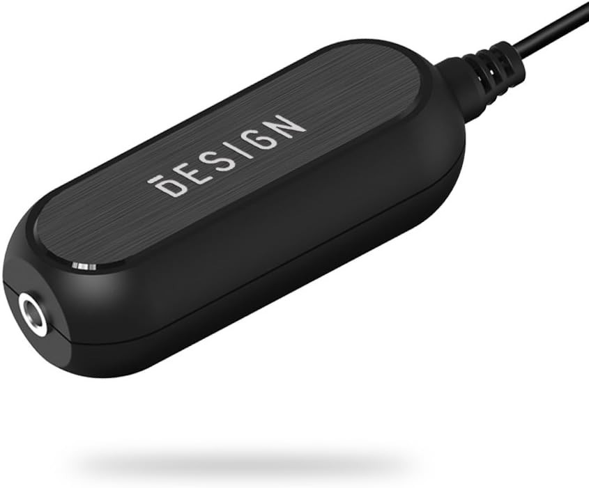 Mini Ground Loop Noise Isolator with 3.5mm Cable - Clear Audio Solution