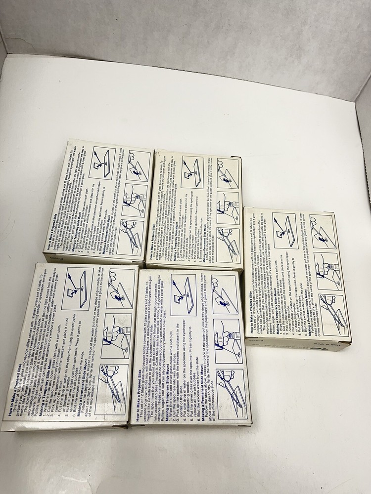 12 blank glass microscope slides 60 slides