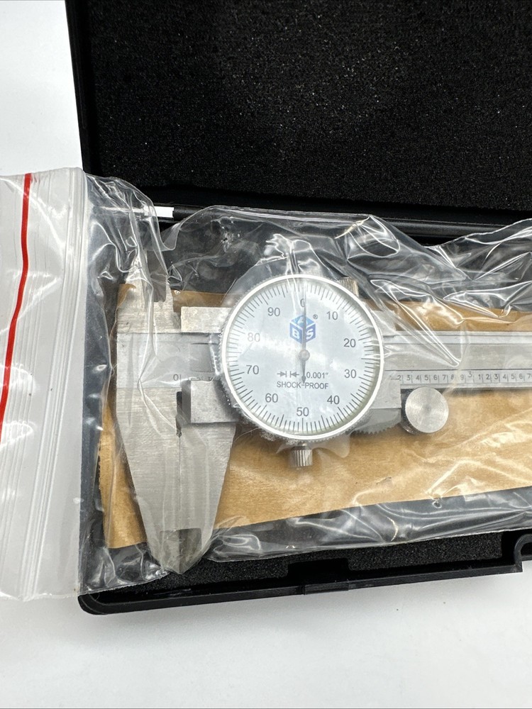 NEW SHOCK PROOF .001" 6" CALIPER WITH CASE