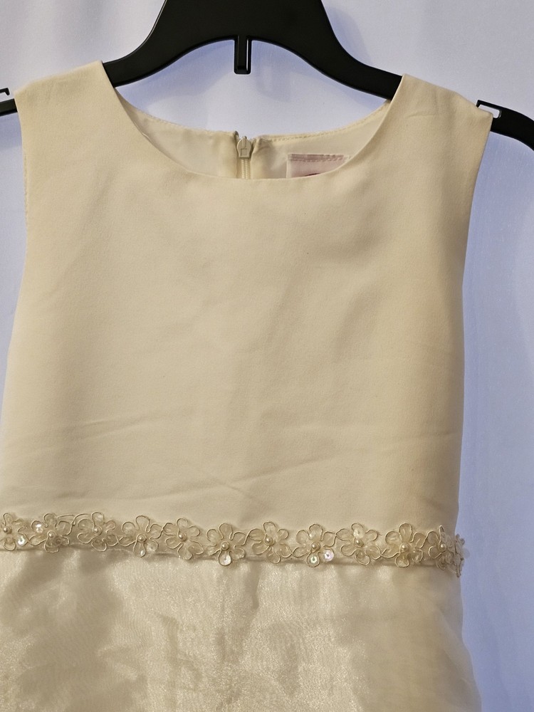 Girl's Size 10 Formal White