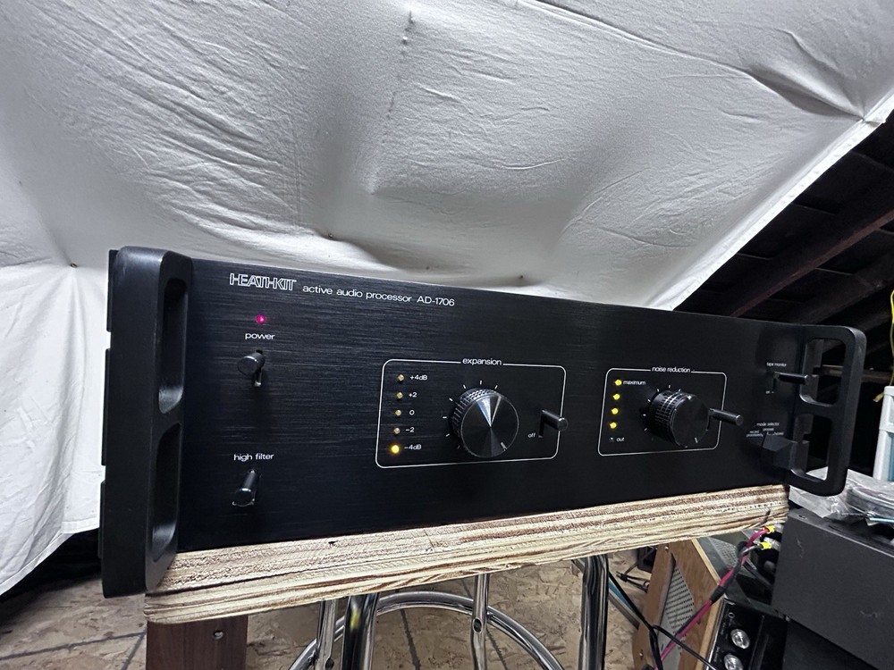 Heathkit AD-1706 Active Audio Processor. Working 2 Years Ago. PARTS/REPAIR UNIT.