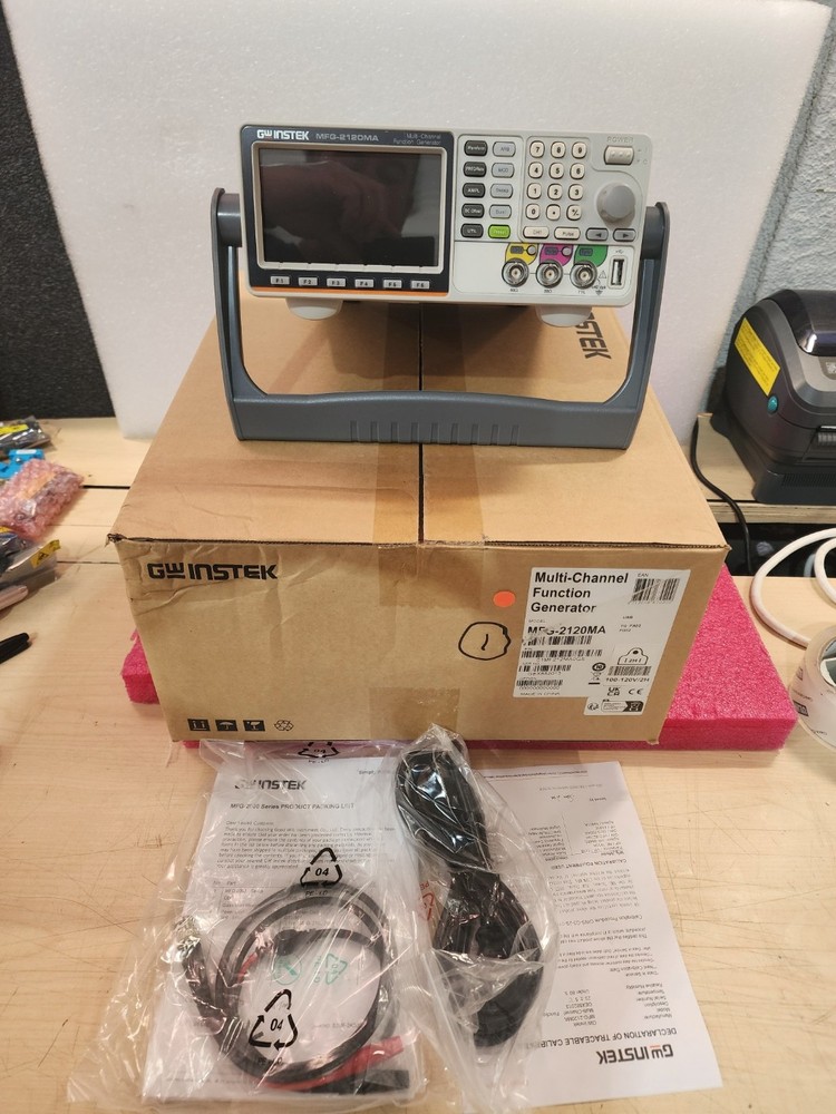 GW Instek MFG-2120MA Multi Channel Function Generator NEW!