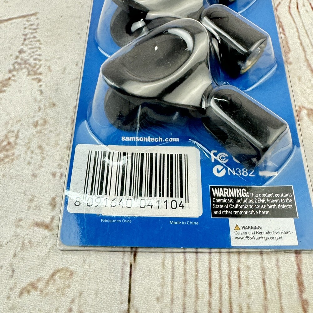 Samson Microphone Mic Clips Pack Heavy Duty 3-Pack New Clip Pack Unopened