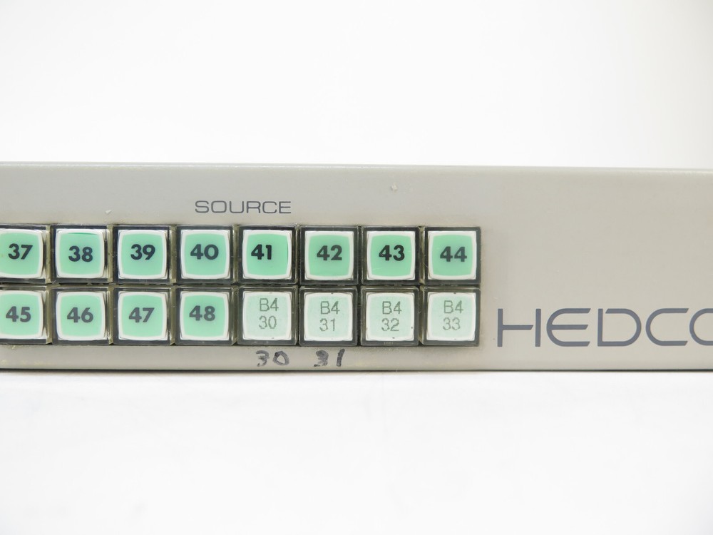 HEDCO RCP-16x16 Remote Programmable Panel with Power Cord