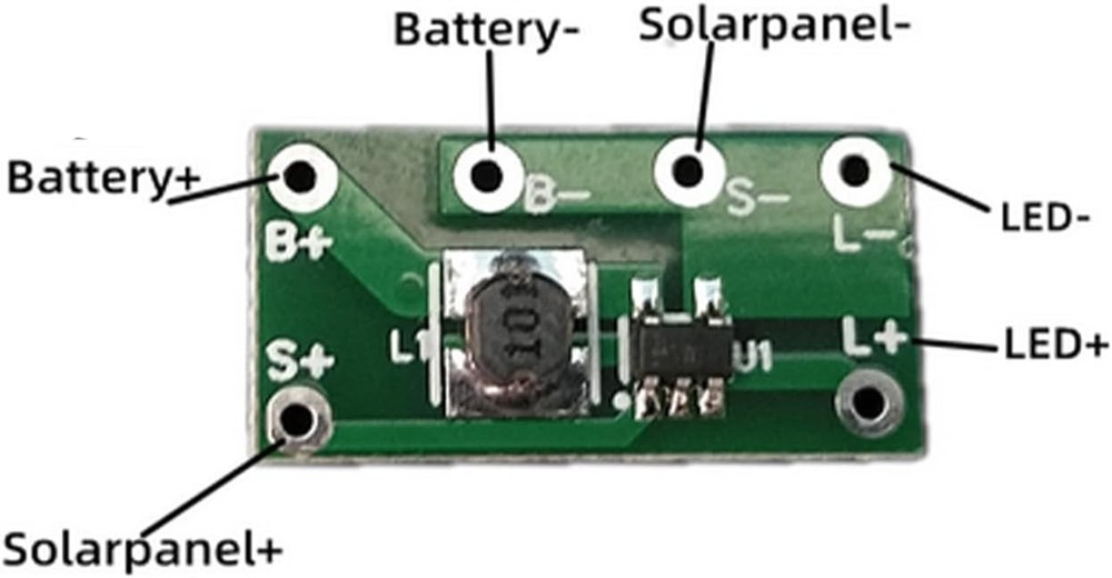 10pcs Solar Charge Control Board, 30mA Controller Board Module for...