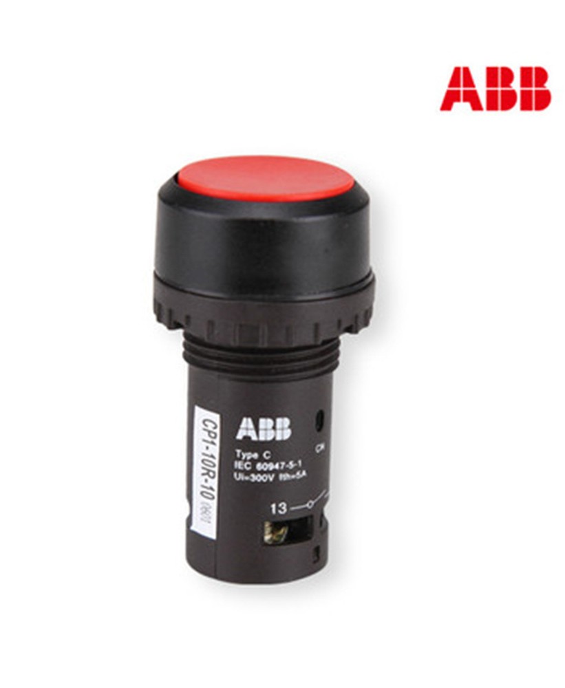 ABB CP1-10R-10 Red Pushbutton Switches