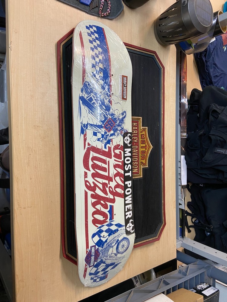 New Darkstar Harley-Davidson skateboard deck