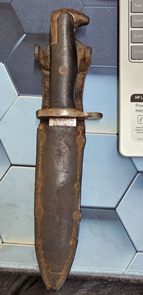 WW2 US Army Kutmaster Fixed Blade Fighting Knife