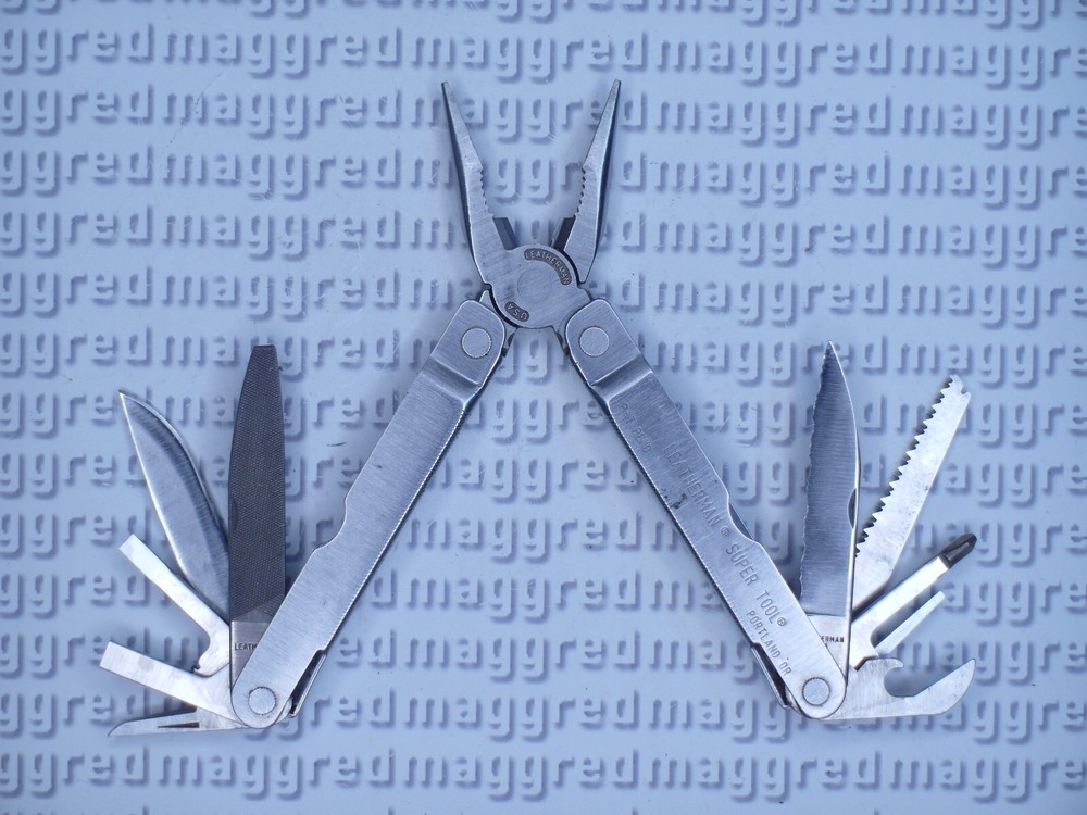 NTSA ( 1998 ) LEATHERMAN 'ORIGINAL' SUPER TOOL USA NEEDLENOSE MULTI-TOOL