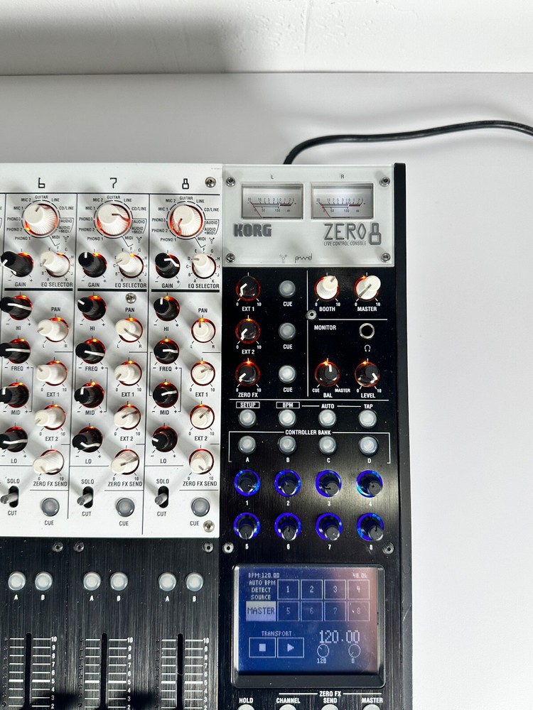 Korg ZERO8 I/O Studio Live Console 8 Channel Digital Mixer
