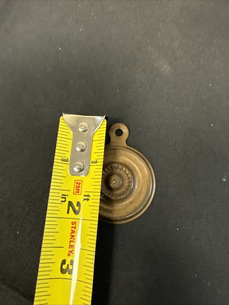 Brass Bed Bolt Cover Antique Styled
