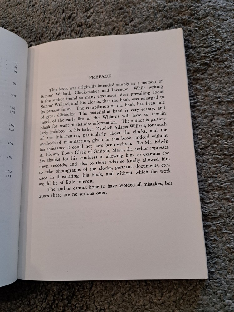 Simon Willard and His Clocks John Ware Willard
