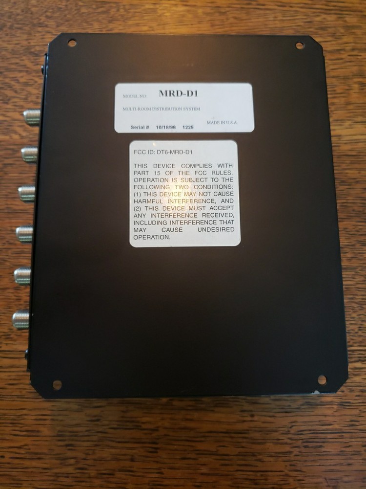 Genuine Sony (MRD-D1) DSS Multi Room Distribution System *TESTED*