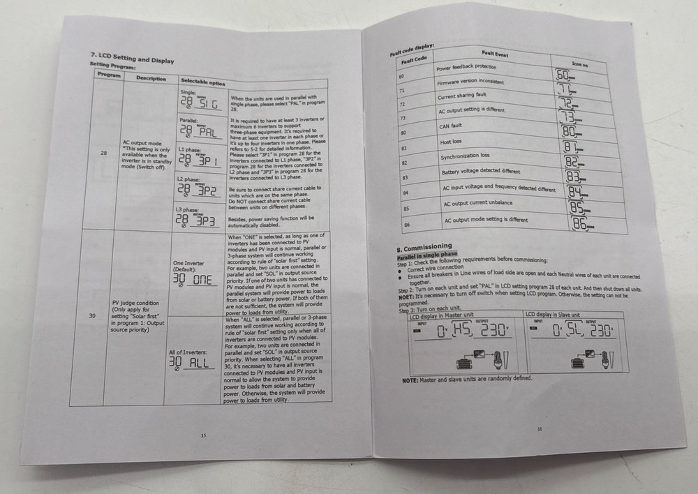 Parallel Kit Solar Accessory With Cables New