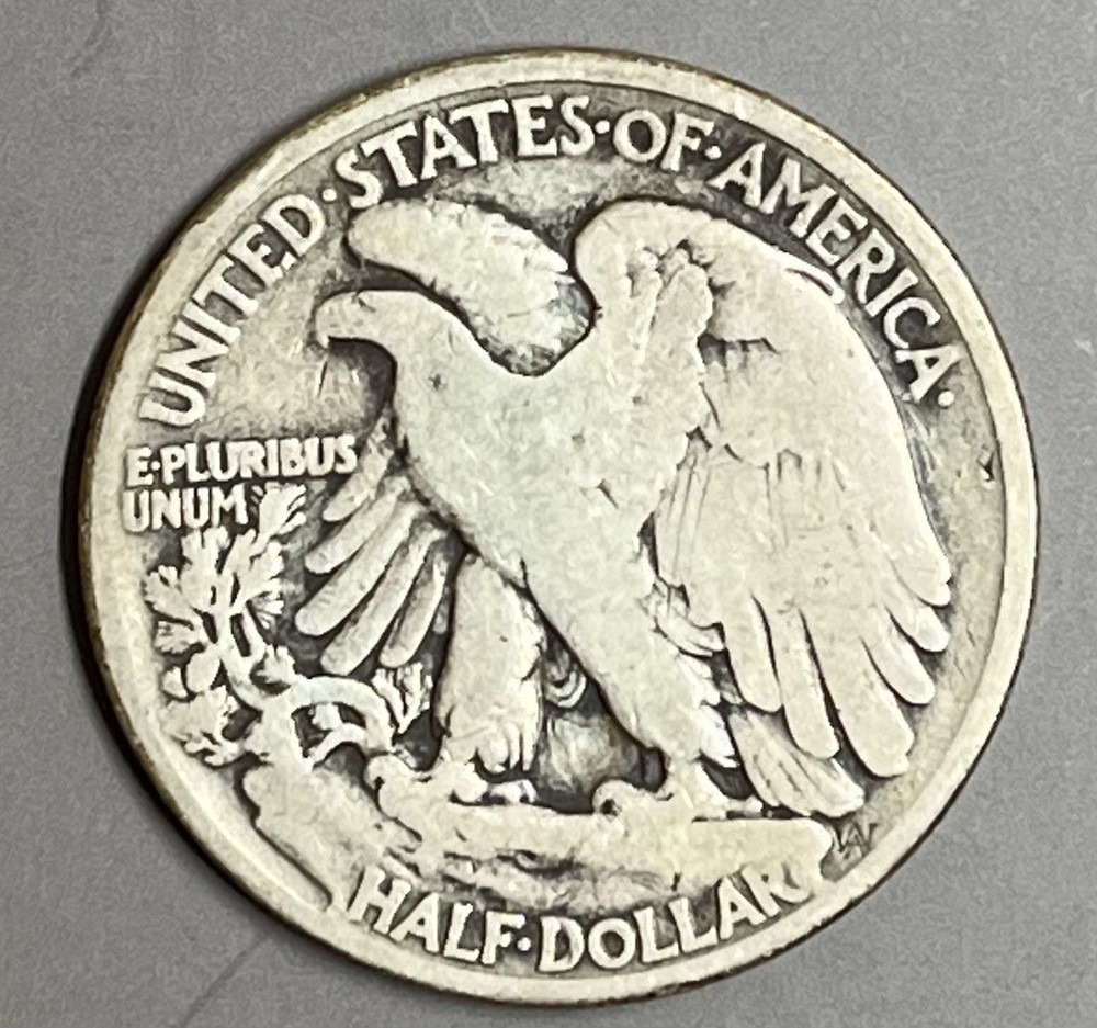 1920 Walking Liberty half dollar 90% Silver
