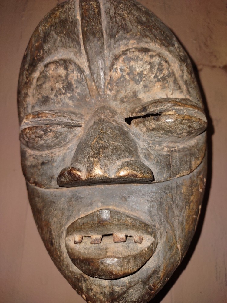 HAUNTED African Chokwe Ceremony Mask!